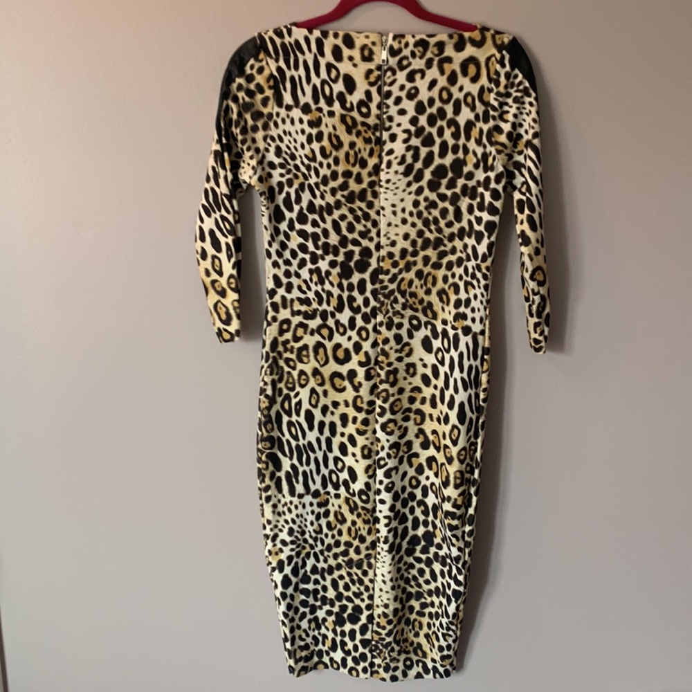 ZARA DRESS ANIMAL PRINT - Picture 2 of 4